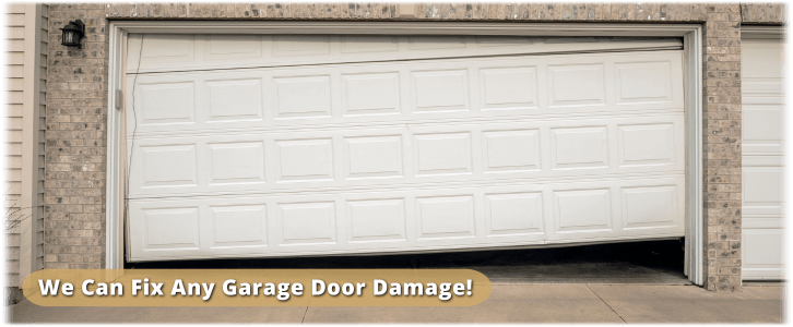 Garage Door Off Track In Concord